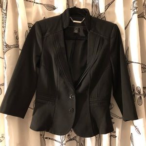 White House Black Market Black Blazer NWOT